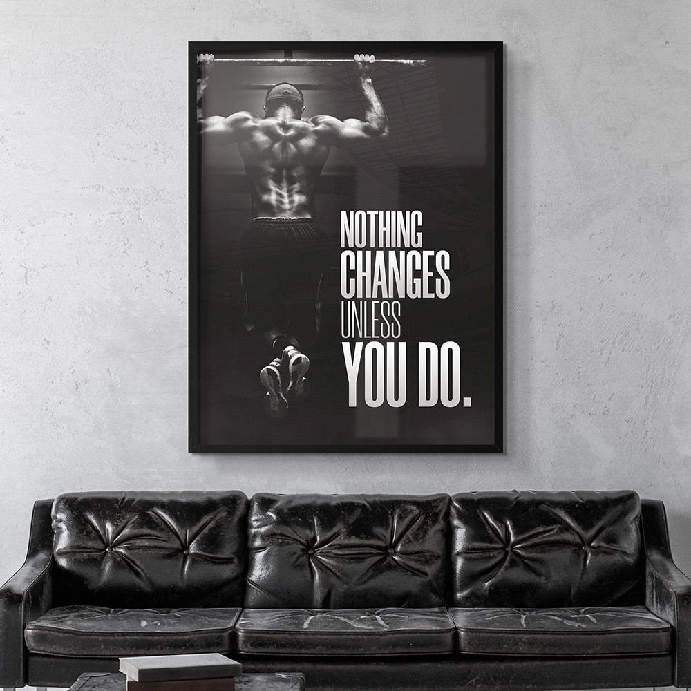 Arthia Designs - Workout Motivational Quote Canvas Art - Review