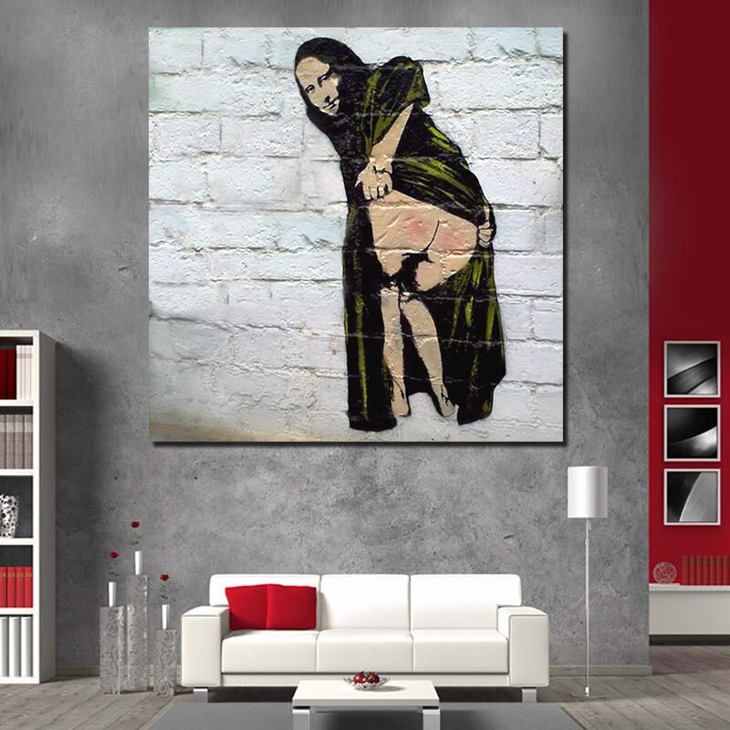 Arthia Designs - Funny Naughty Mona Lisa Canvas Art - Review