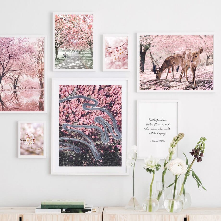 Arthia Designs - Aesthetics Japan Sakura Bloom Canvas Art - Review