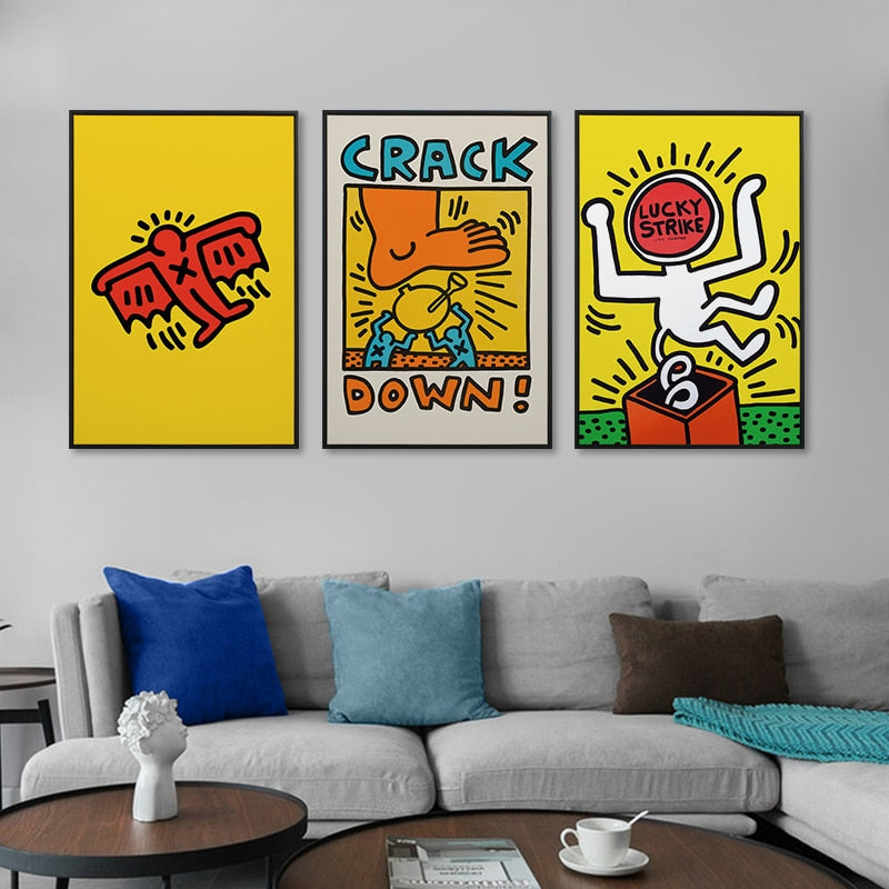 Arthia Designs - Keith Art Abstract Exhibition 2 Canvas Art - Review