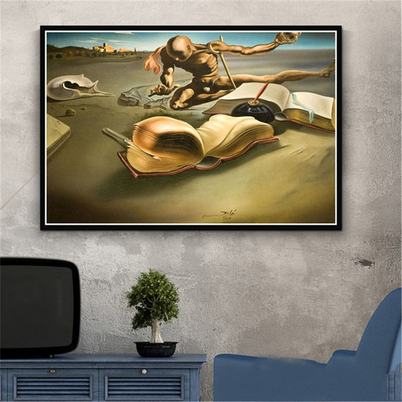 Arthia Designs - Salvador Dali Surrealism Canvas Art - Review