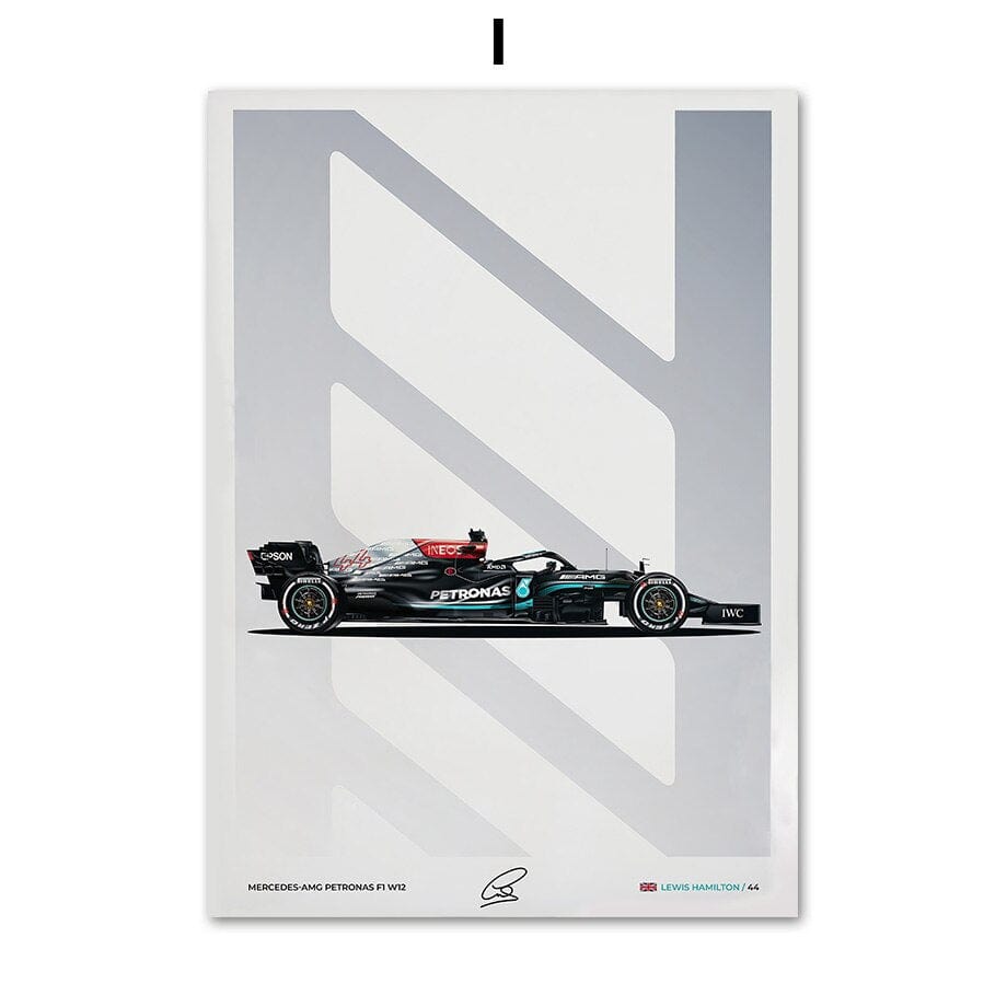 Arthia Designs - Formula One Cars Collection Canvas Art - Review