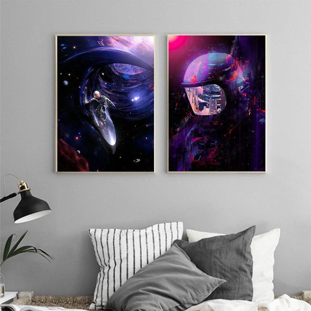 Arthia Designs - Time Travel Dimensional Rift Canvas Art - Review