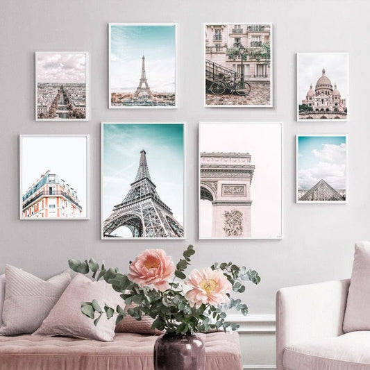 Arthia Designs - Paris Top Sights Gallery Wall Canvas Art - Review