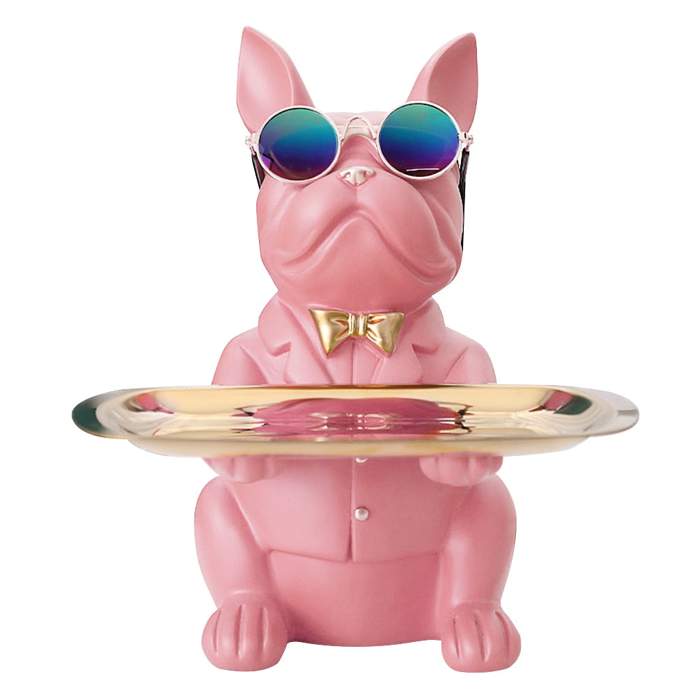 Arthia Designs - French Bulldog Figurines With Tray - Review