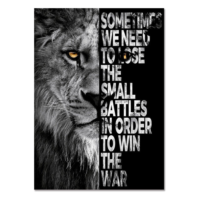 Arthia Designs - King Lion Motivational Canvas Art - Review