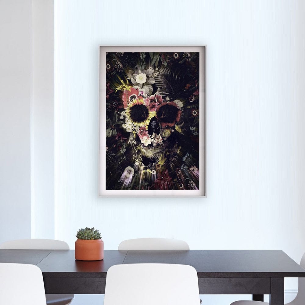 Arthia Designs - Flower Skull Canvas Art - Review