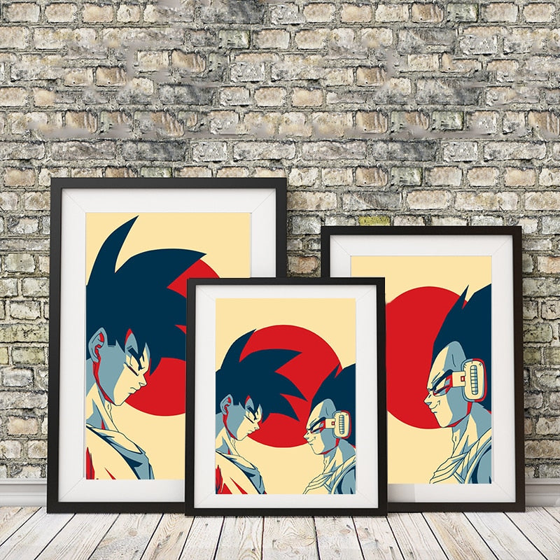 Arthia Designs - Dragon Ball Retro Japanese Style Canvas Art - Review