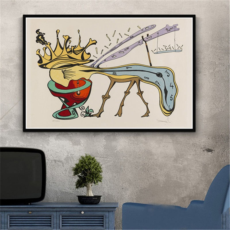 Arthia Designs - Salvador Dali Surrealism Canvas Art - Review