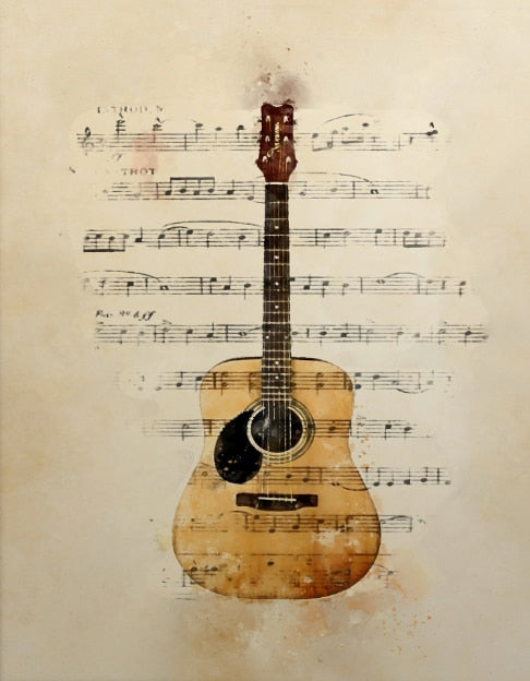 Arthia Designs - Vintage Music Instrument Canvas Art - Review