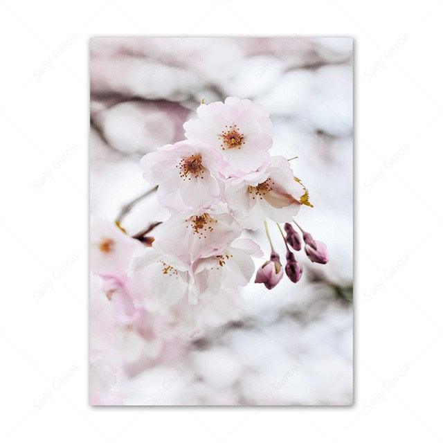 Arthia Designs - Japanese Pink Flower Scenery Canvas Art - Review