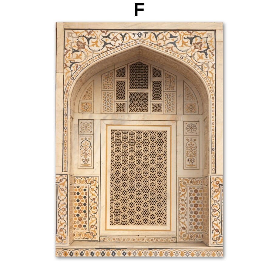 Arthia Designs - Moroccan Balcony Arch Mansion Canvas Art - Review