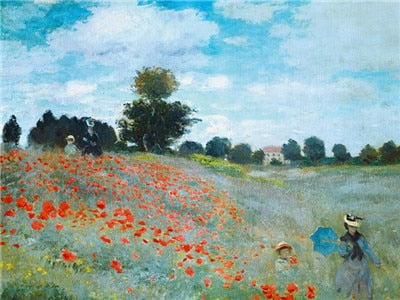 Arthia Designs - Claude Monet Poppy Fields Canvas Art - Review