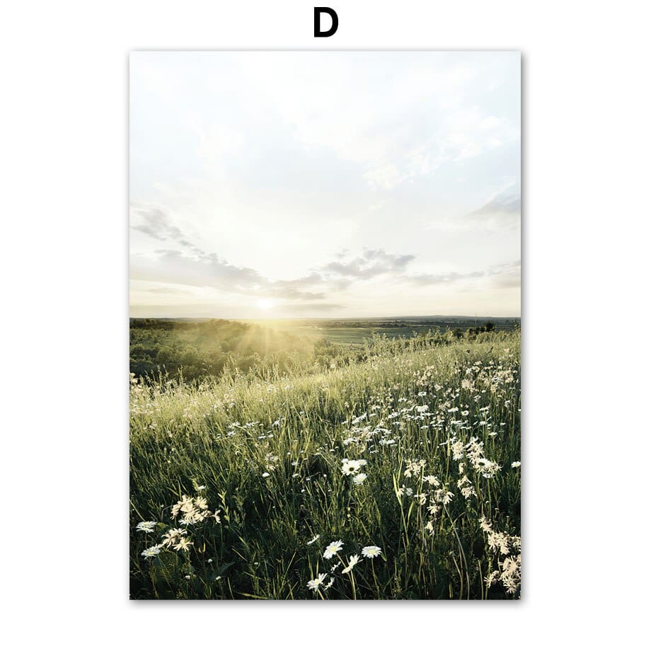 Arthia Designs - Lake Bridge Grassland Canvas Art - Review