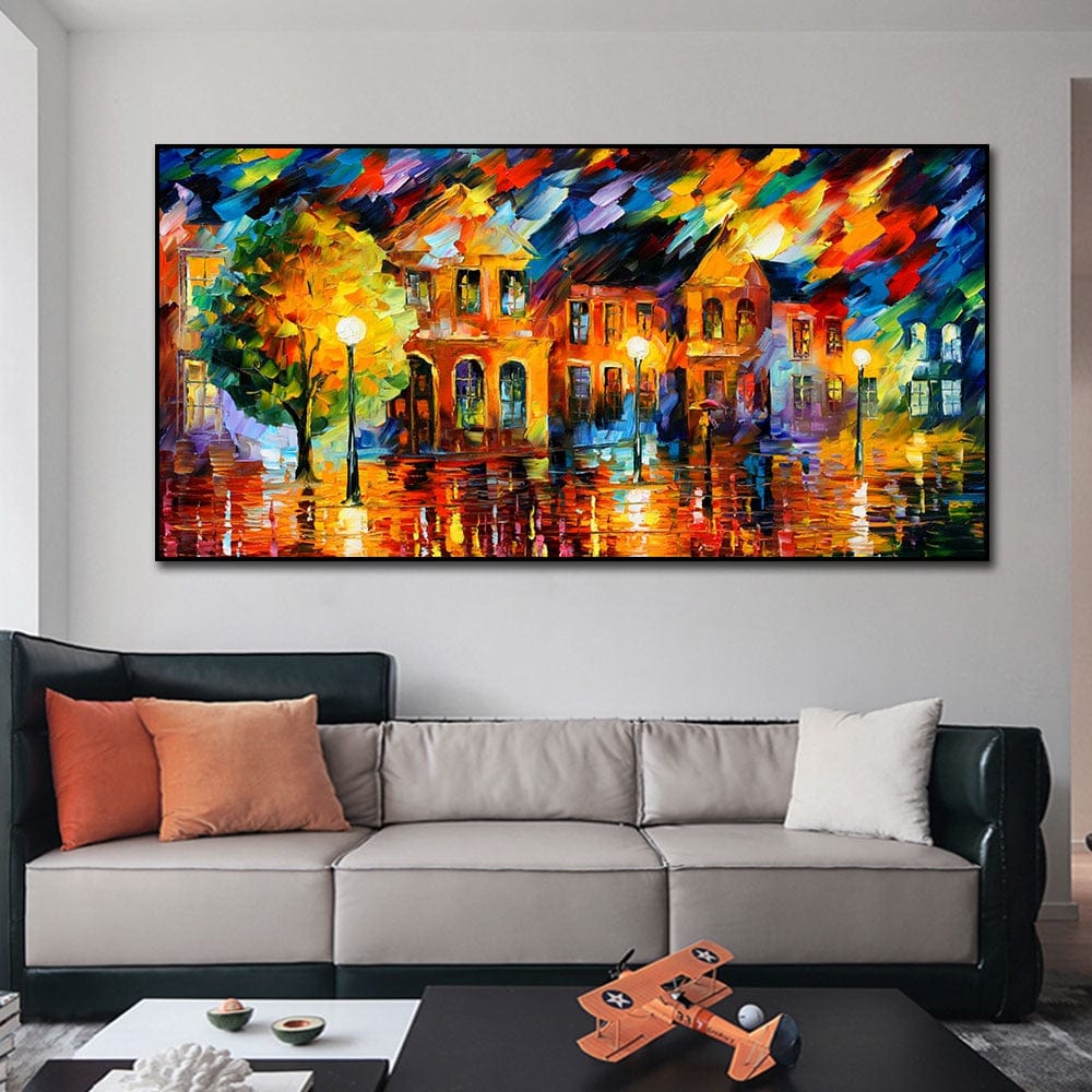 Arthia Designs - Rain of Love by Leonid Afremov Canvas Art - Review