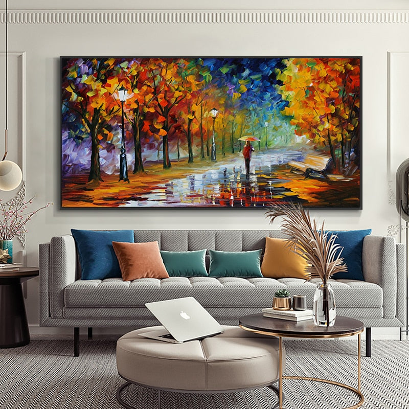 Arthia Designs - Modern Watercolor Street View Canvas Art - Review