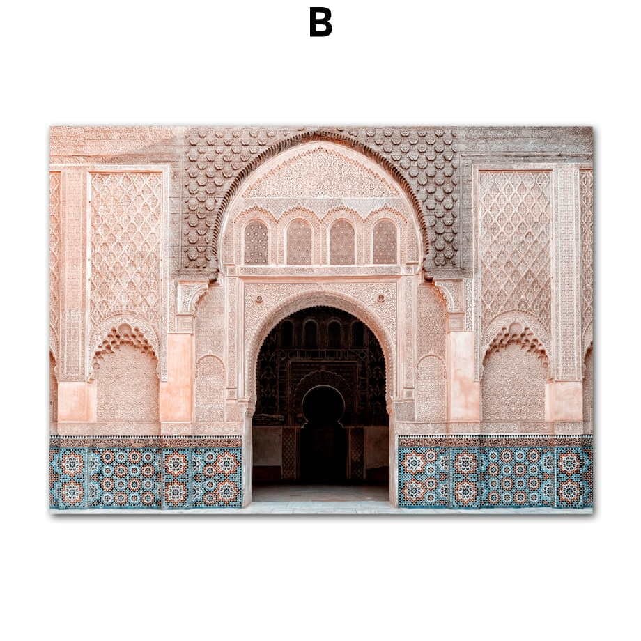 Arthia Designs - Morocco Ancient Palace Architecture Canvas Art - Review