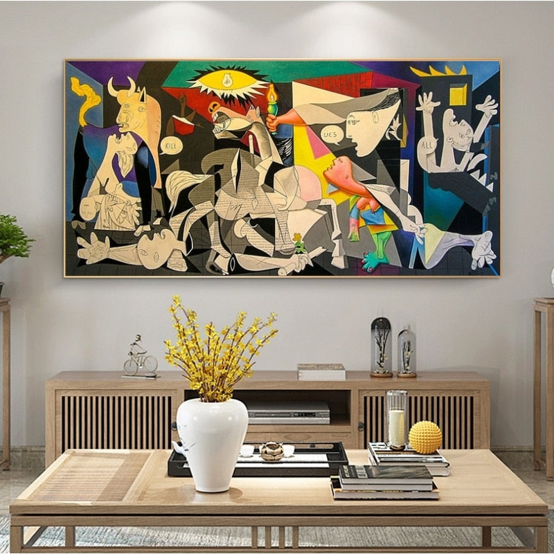 Arthia Designs - Abstract Guernica By Picasso Canvas Art - Review