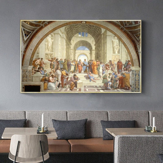 Arthia Designs - The School of Athens Fresco by Raphael Canvas Art - Review