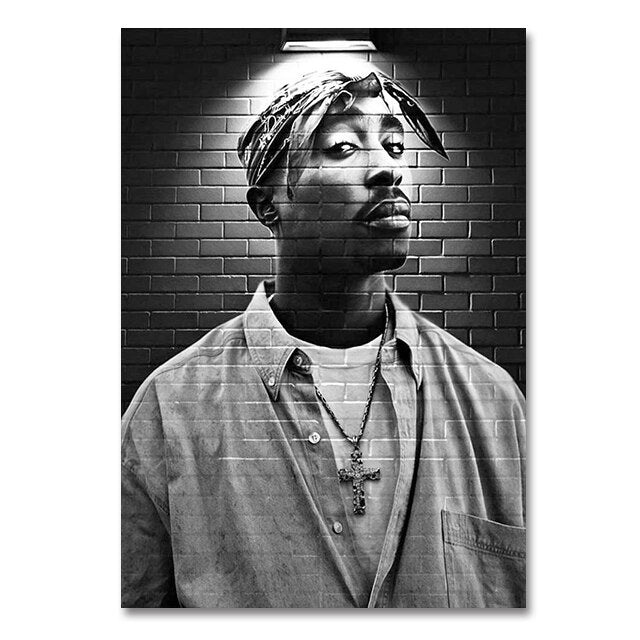 Arthia Designs - Black & White Rapper Canvas Art - Review