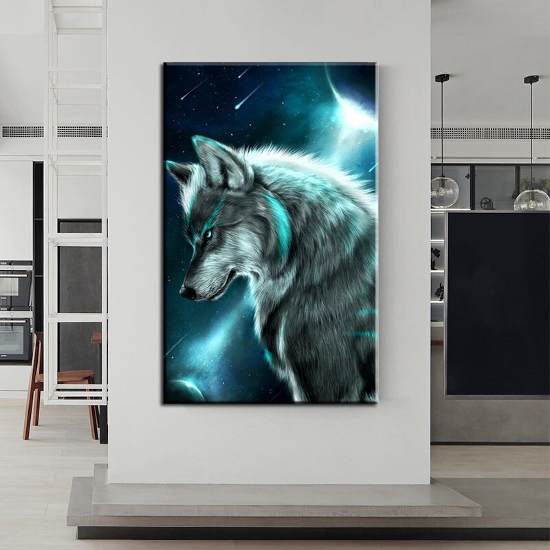 Arthia Designs - The Alphas Wolf Pack Canvas Art - Review