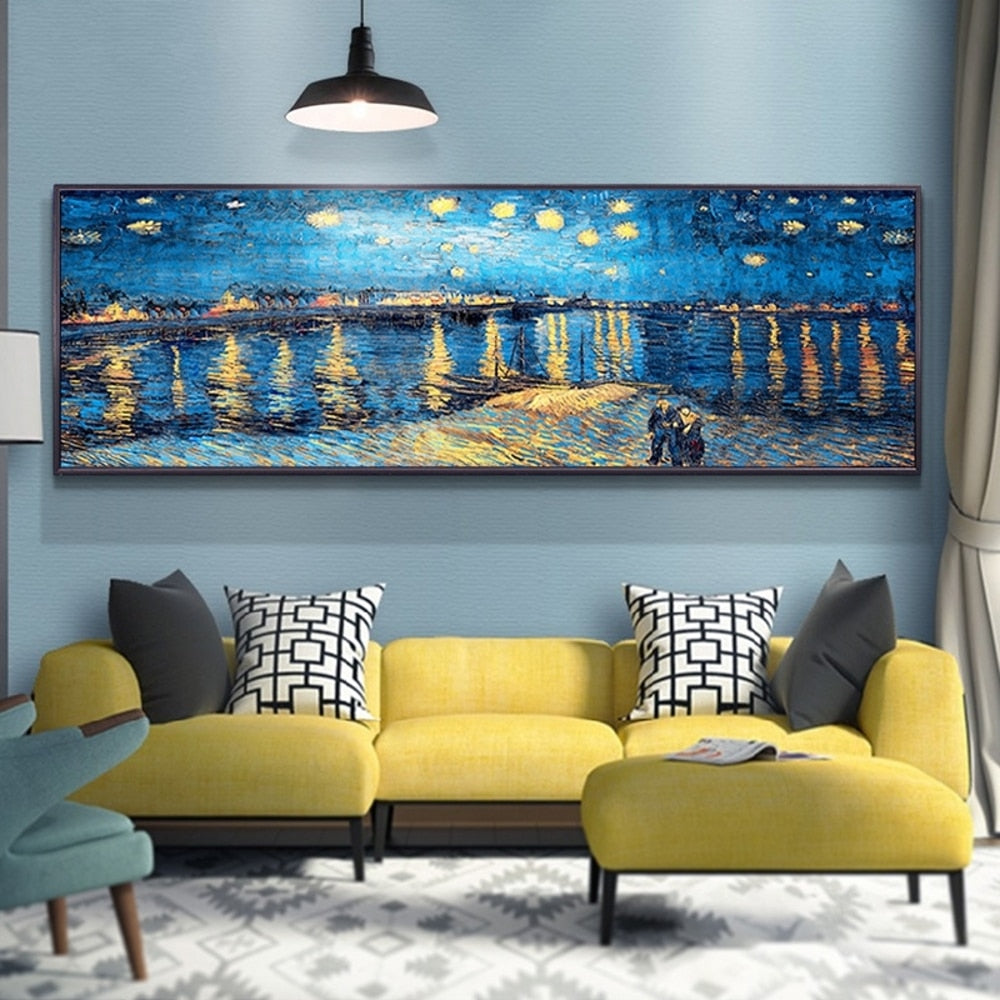 Arthia Designs - Starry Night By Van Gogh Canvas Art - Review