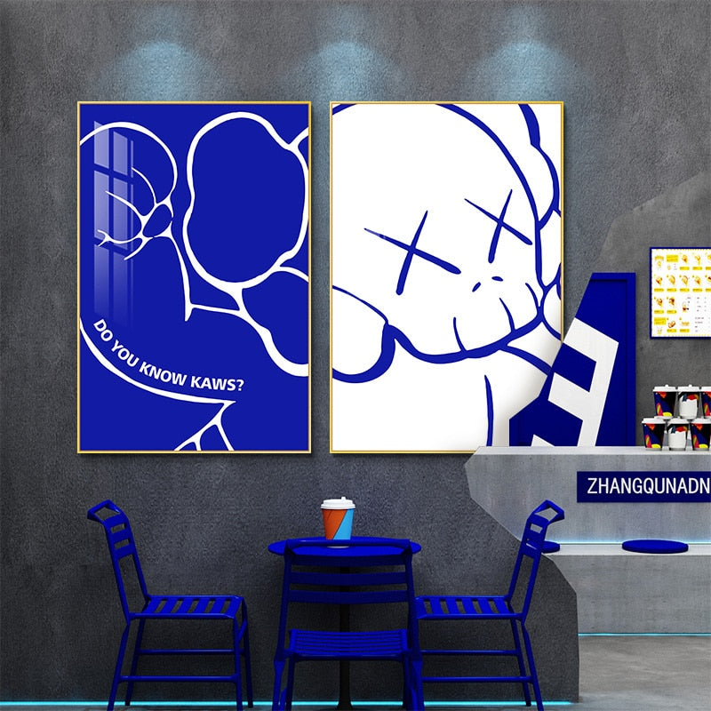 Arthia Designs - KAWS The Companionship Canvas Art - Review