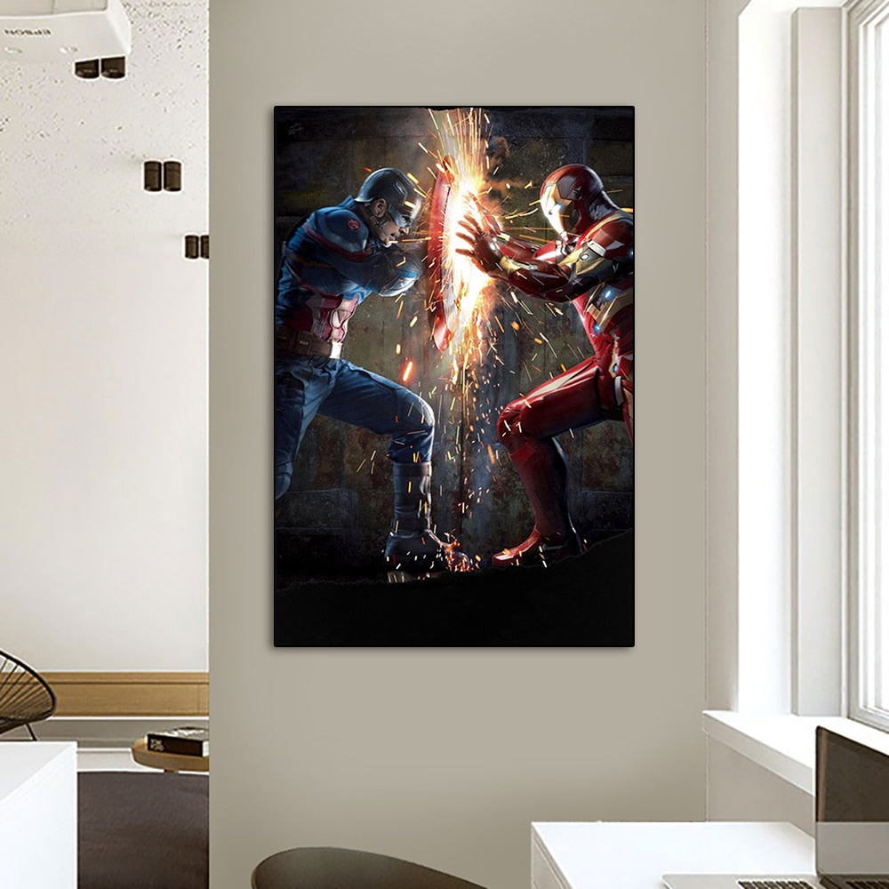 Arthia Designs - Avengers Civil War Canvas Art - Review