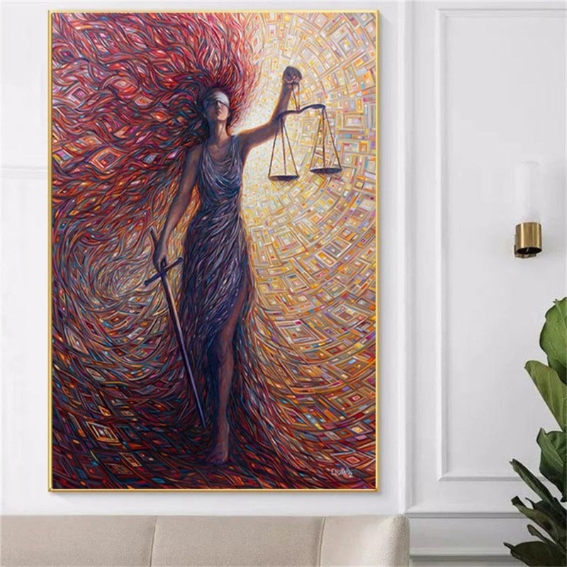 Arthia Designs - Lady of Justice Canvas Art - Review