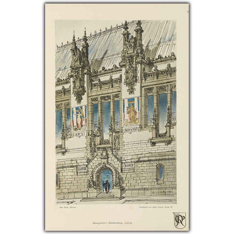 Arthia Designs - Vintage European Architecture Painting Canvas Art - Review