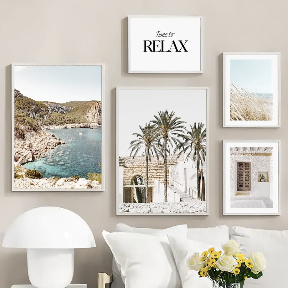 Arthia Designs - Sandy Luxury Beach Resort Canvas Art - Review