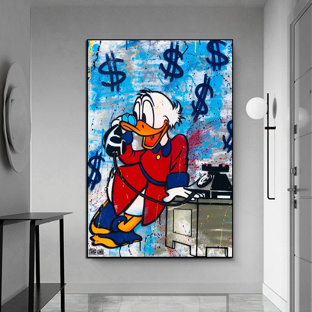 Arthia Designs - Donald Duck Graffiti Canvas Art - Review