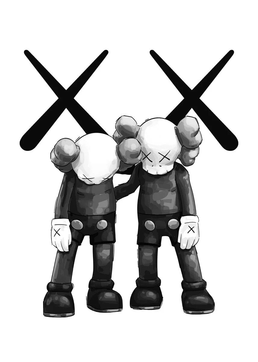 Arthia Designs - Graffiti KAWS Toys Collections Canvas Art - Review