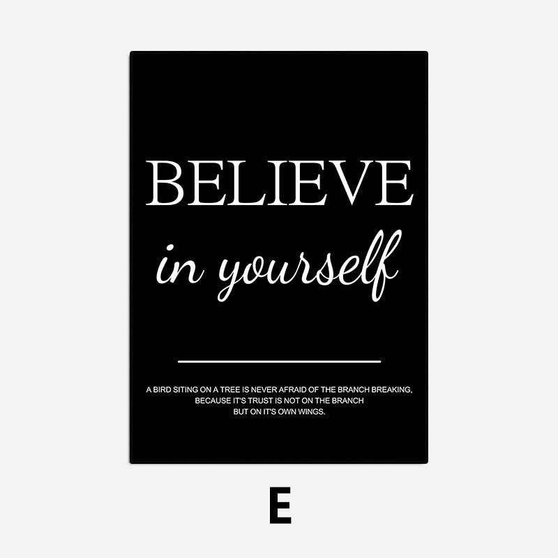 Arthia Designs - Modern Simple Inspirational Quote Canvas Art - Review