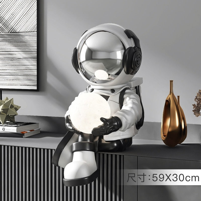 Arthia Designs - Sitting Astronaut Light Ball Statue - Review