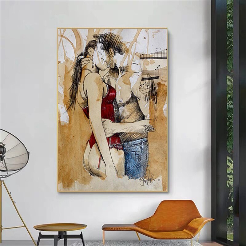 Arthia Designs - Vintage Sexy Woman Portrait Canvas Art - Review