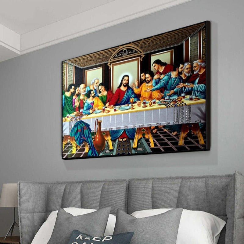 Arthia Designs - The Last Supper Painting Canvas Art - Review