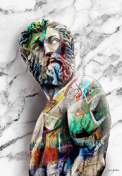 Arthia Designs - Graffiti David Head Sculpture Canvas Art - Review