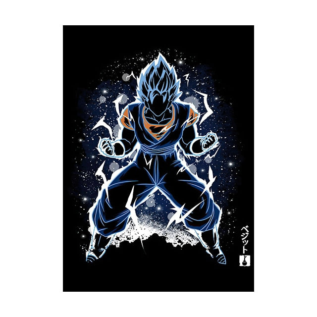 Arthia Designs - Dragon Ball Goku Silhouette Canvas Art - Review