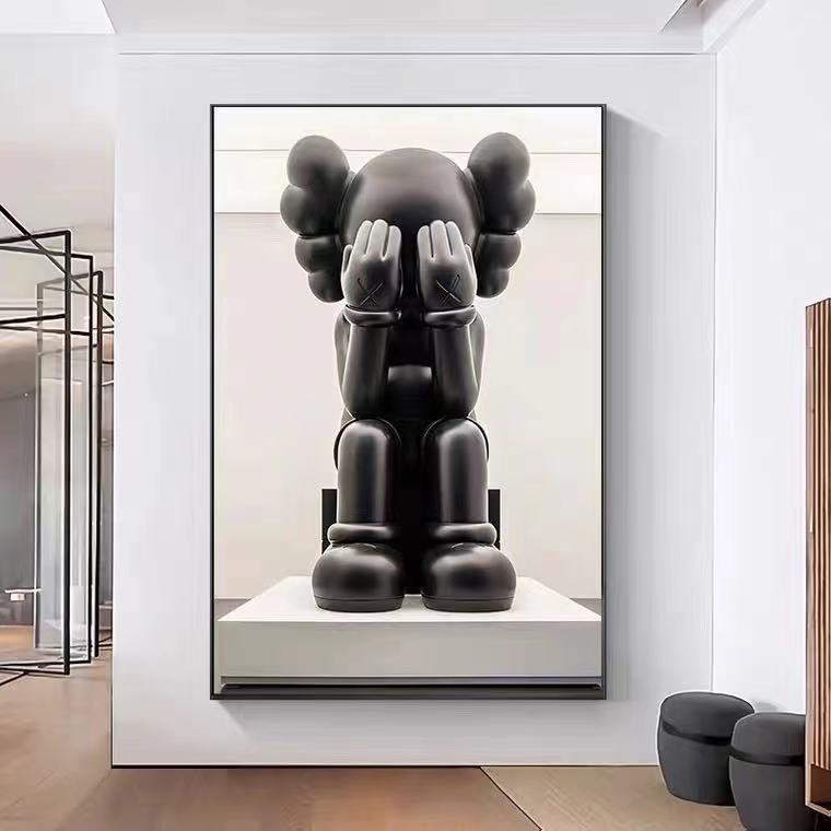 Arthia Designs - Bearbrick Cartoon Doll Canvas Art - Review