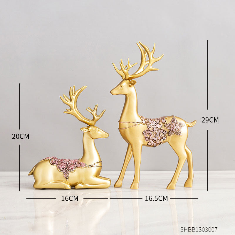 Arthia Designs - Luxury Golden Deer Figurine - Review