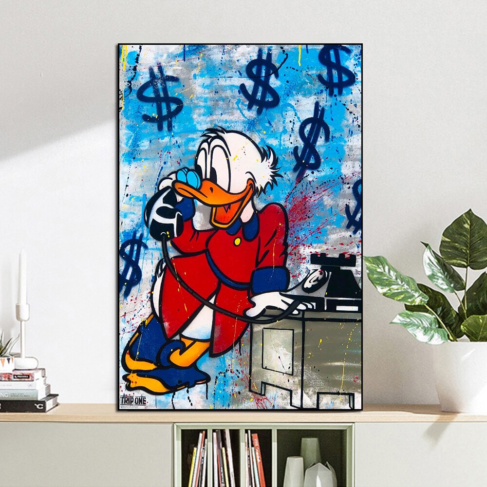 Arthia Designs - Donald Duck Graffiti Canvas Art - Review