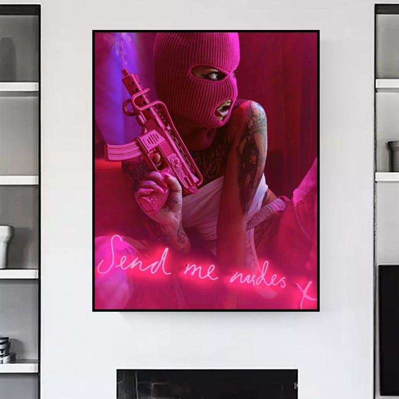 Arthia Designs - Sexy Women Robber Canvas Art - Review