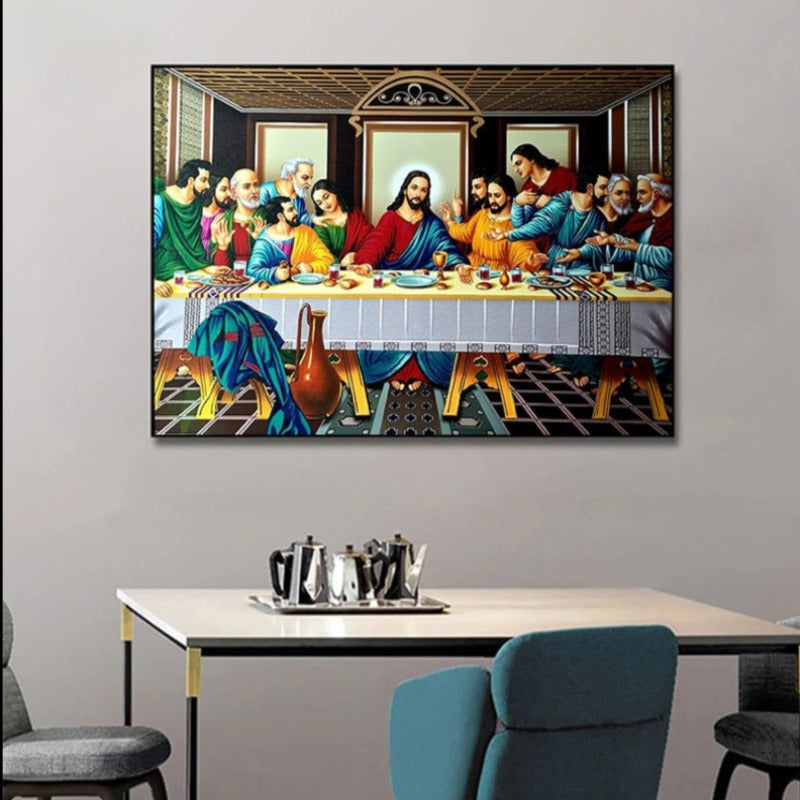 Arthia Designs - The Last Supper Painting Canvas Art - Review