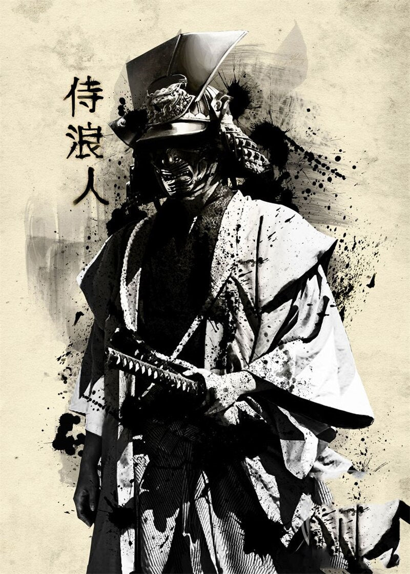 Arthia Designs - Japanese Samurai Canvas Art - Review