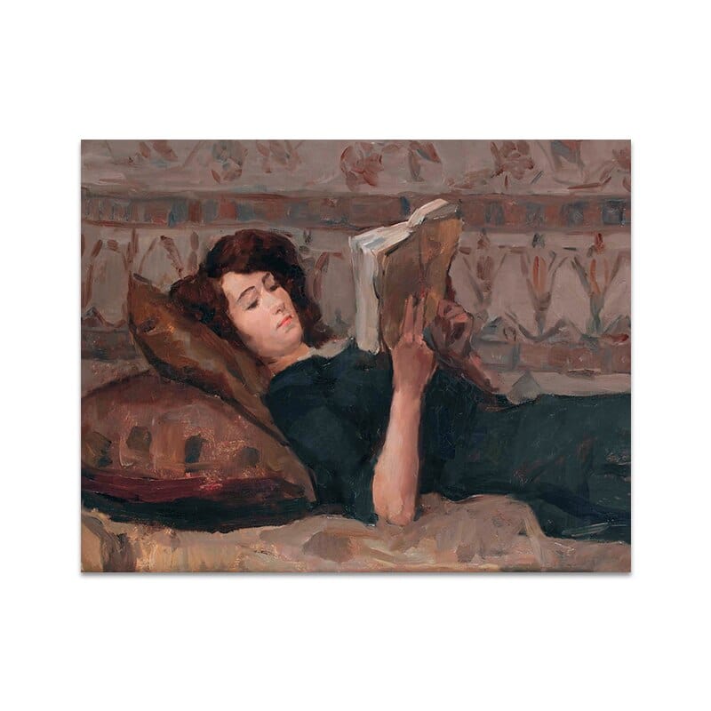 Arthia Designs - Vintage Woman Reading Canvas Art - Review