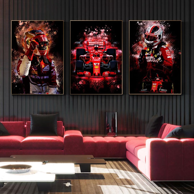 Arthia Designs - Formula 1 Racer Canvas Art - Review