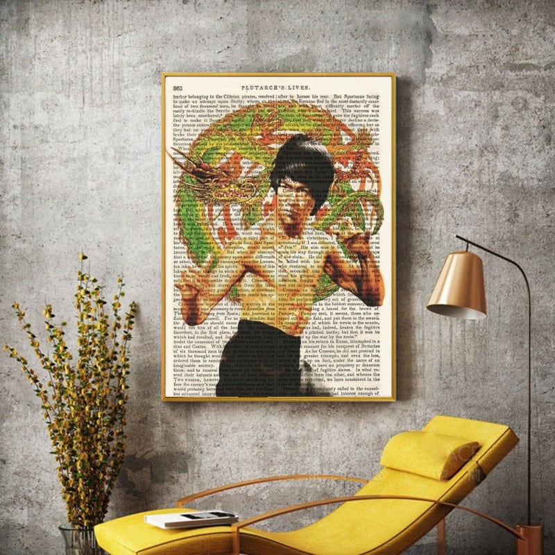 Arthia Designs - Dragon: The Bruce Lee Canvas Art - Review