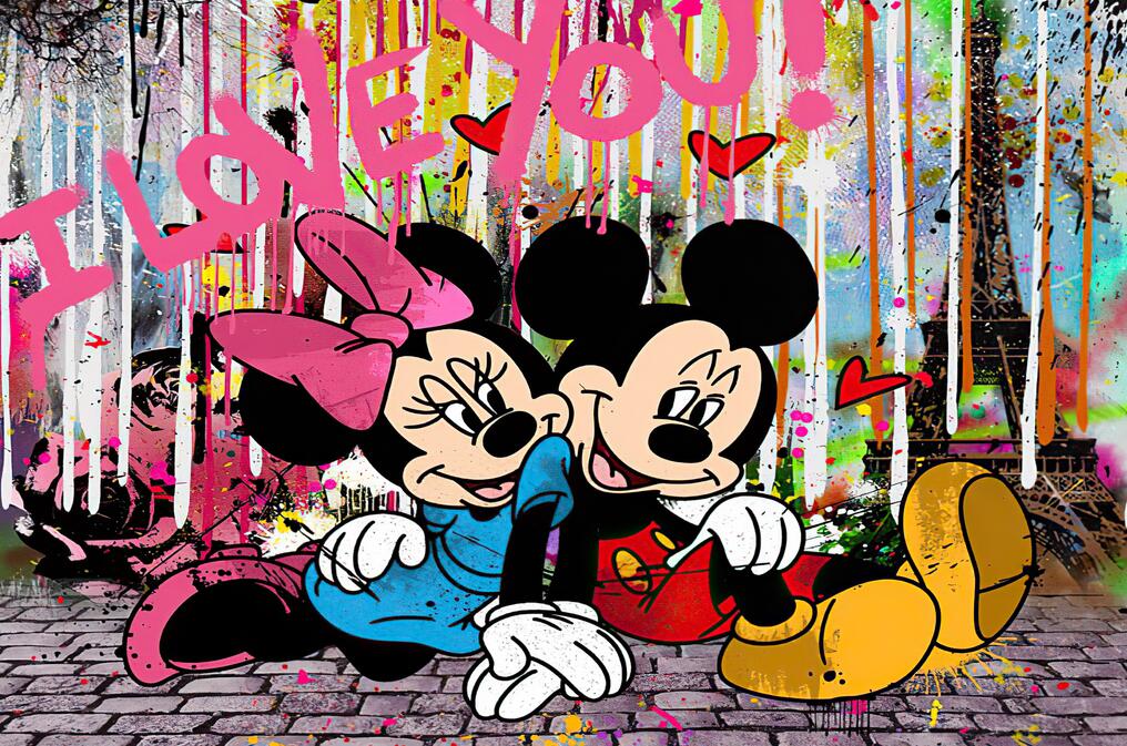 Arthia Designs - Mickey Mouse and Donald Duck Graffiti Canvas Art - Review