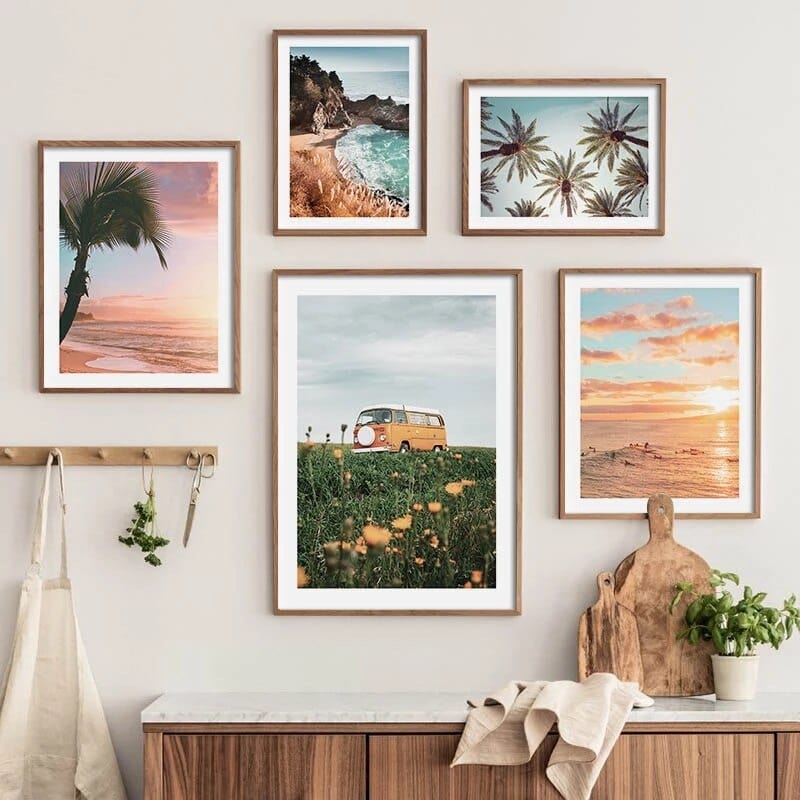 Arthia Designs - Ocean Sunset Landscape Canvas Art - Review